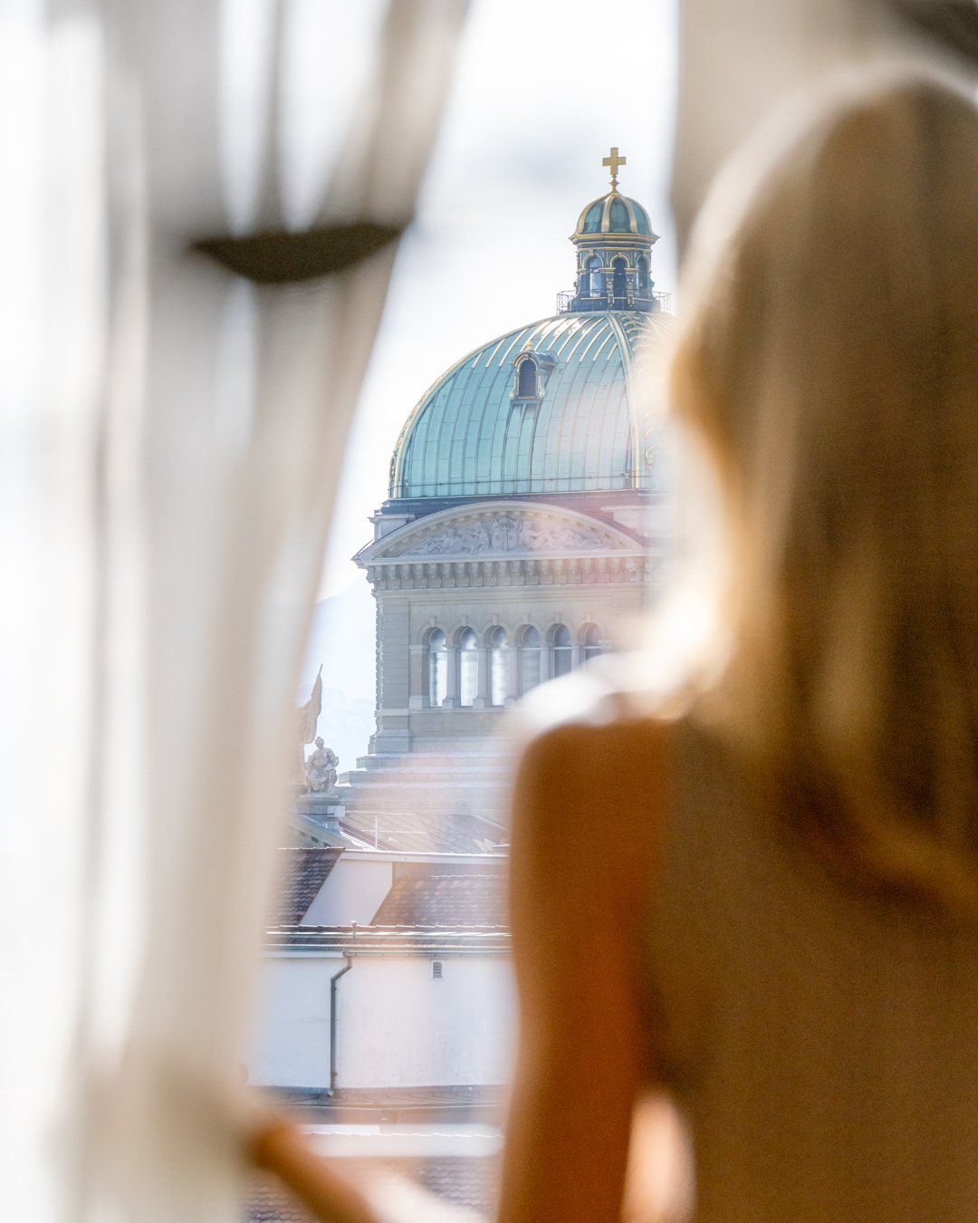 Hotel Schweizerhof Bern & Spa_Rooms_View Bundeshaus_2